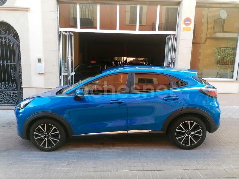 Azul Usado 2021 Ford Puma Gen-E Titanium SUV | 16.500 € (Un poco caro) - Imagen 1/4