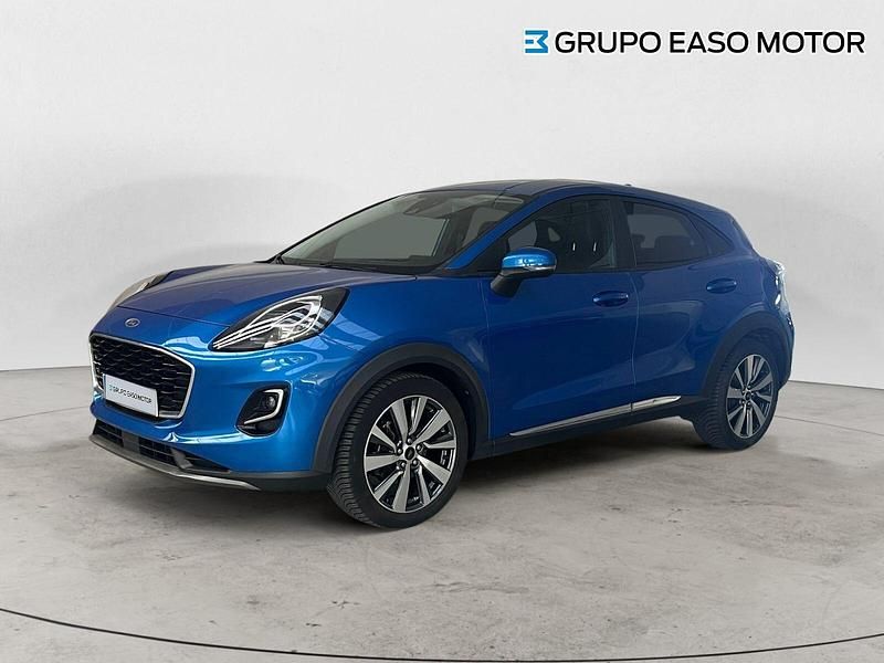 Azul Usado 2021 Ford Puma Gen-E Titanium X | 18.900 € (Un poco caro) - Imagen 1/4