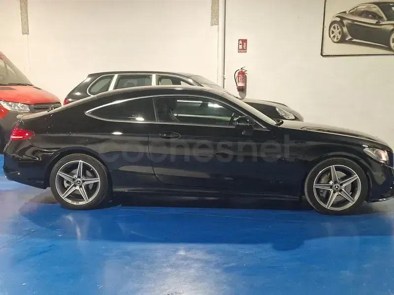 Usado Mercedes C250 204 CV (150 kW) 2017 Negro Coupe