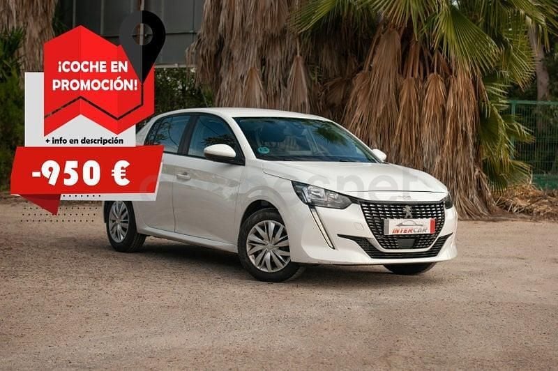Usado Peugeot 208 Active 100 CV (73 kW) 2021 Blanco Utilitario