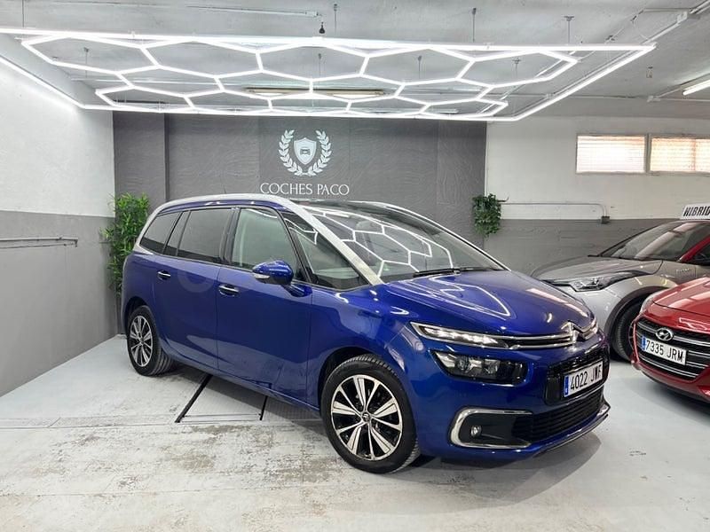 Usado Citroën Grand C4 Picasso Feel 120 CV (88 kW) 2017 Azul Monovolumen