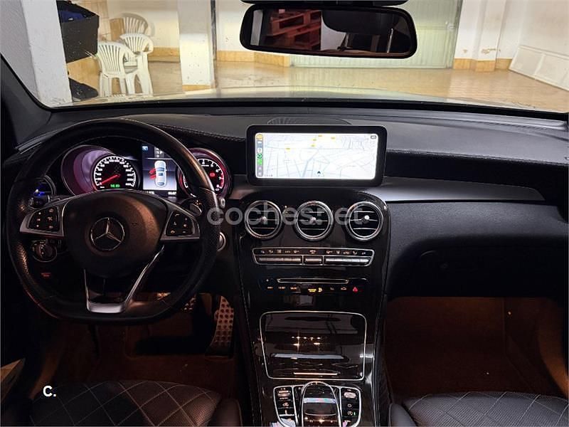 Usado Mercedes GLC43 AMG 367 CV (269 kW) 2019 Gris / plata Coupe