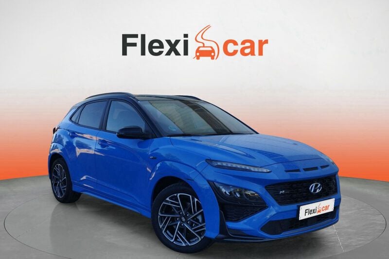 Azul Usado 2022 Hyundai Kona N Line SUV | 16.490 € (Precio justo) - Imagen 1/4