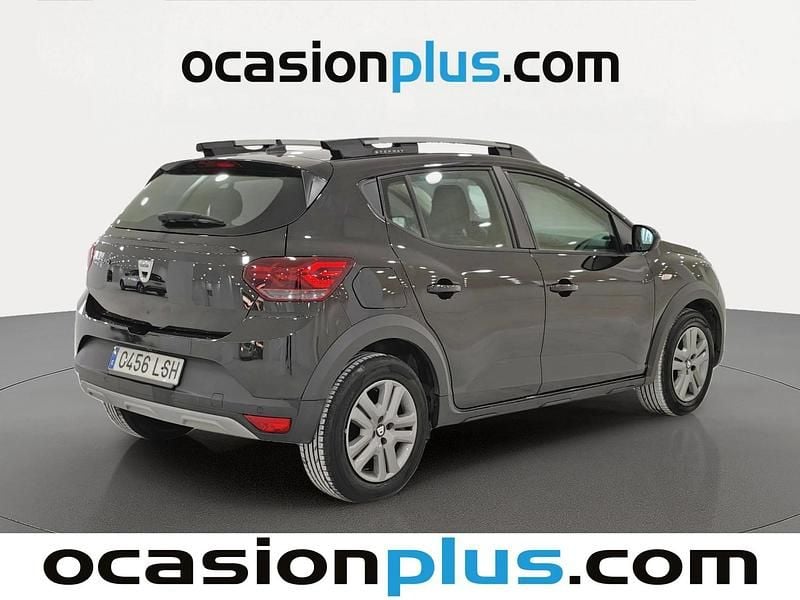 Usado Dacia Sandero Comfort 101 CV (74 kW) 2021 Negro Utilitario