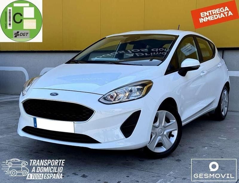 Blanco Usado 2020 Ford Fiesta Trend Utilitario | 7540 € (Precio justo) - Imagen 1/4