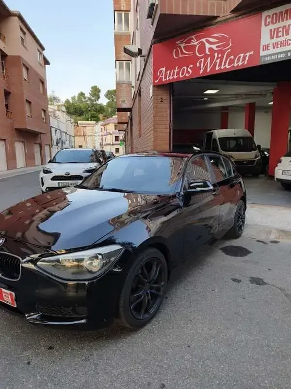 Usado BMW 116 M Sport 136 CV (100 kW) 2012 Negro Utilitario