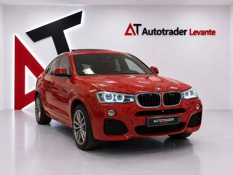 Usado BMW X4 190 CV (139 kW) 2018 Rojo SUV