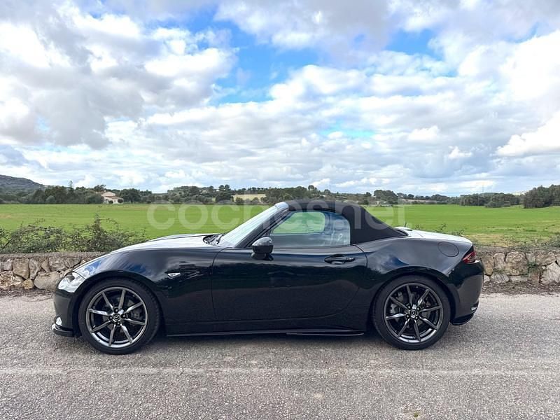 Usado Mazda MX5 Inclusive 184 CV (135 kW) 2019 Negro Descapotable