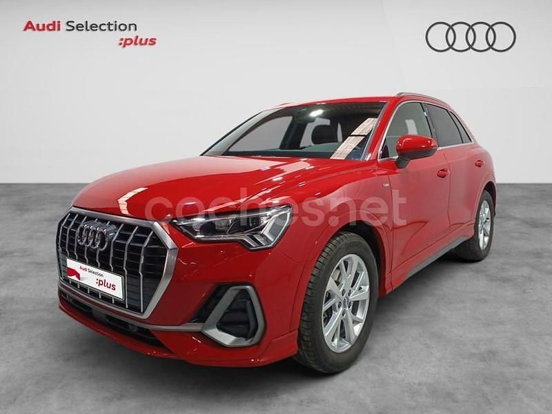 Rojo Usado 2019 Audi Q3 S-Line SUV | 26.290 € (Precio justo) - Imagen 1/4