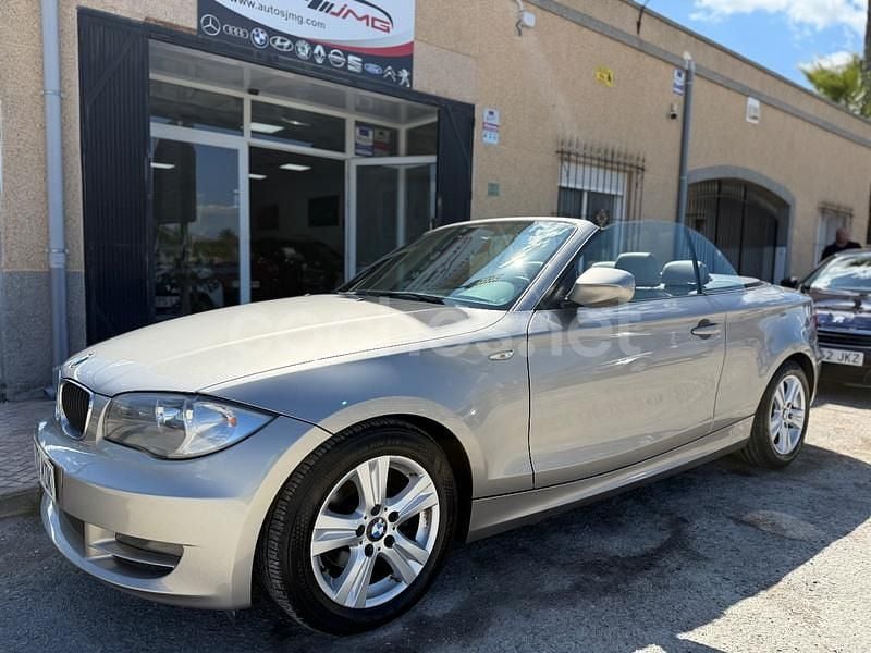 Beige Usado 2009 BMW 118 Cabriolet Descapotable | 10.500 € (Precio justo) - Imagen 1/4