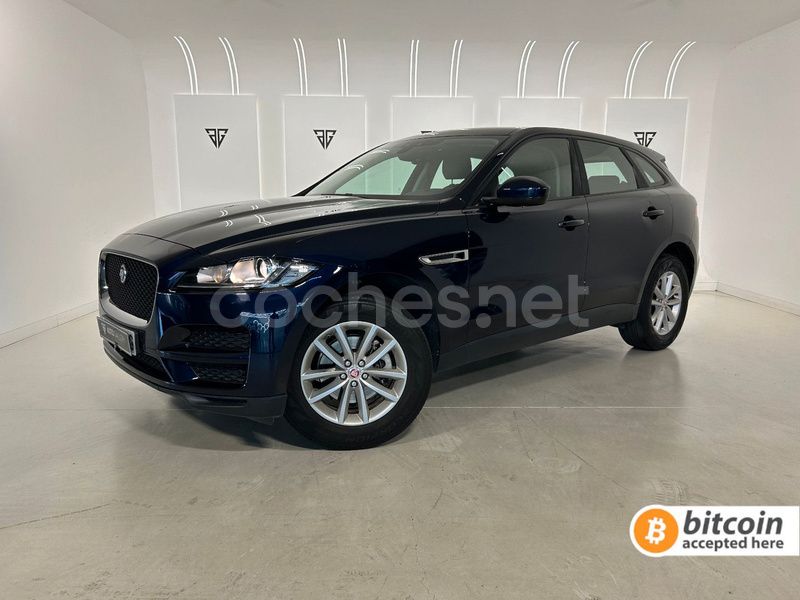 Azul Usado 2016 Jaguar F-Pace Portfolio SUV | 17.500 € (Precio justo) - Imagen 1/4