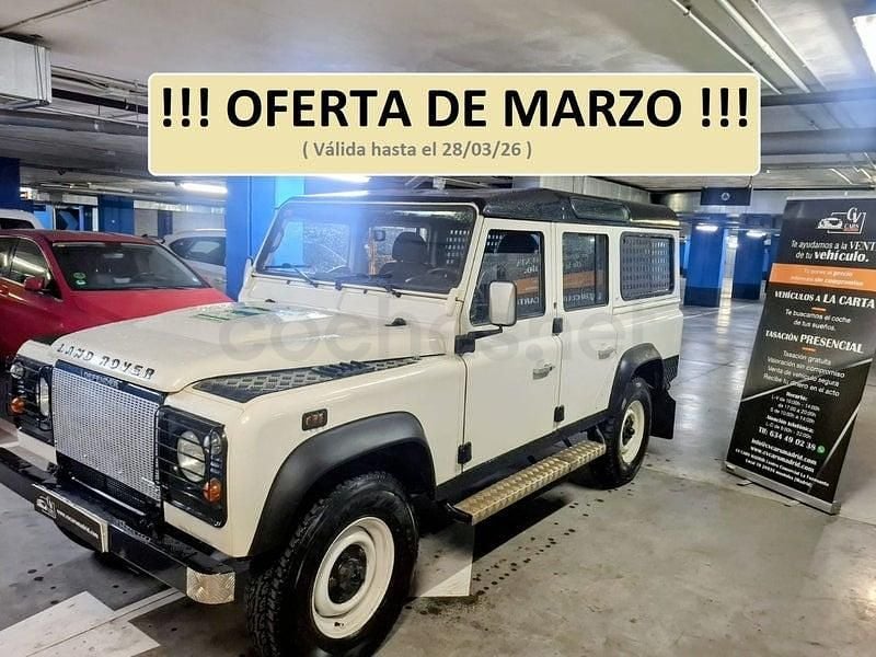 Usado Land Rover Defender SE 122 CV (89 kW) 2007 Blanco Familiar