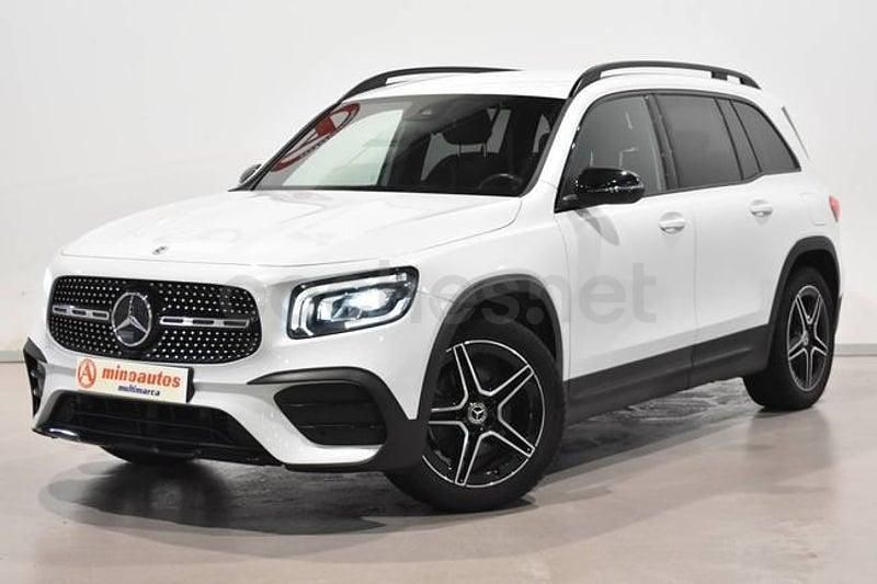 Usado Mercedes GLB200 AMG line 165 CV (121 kW) 2021 Blanco SUV