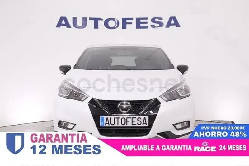 Usado Nissan Micra N-TEC 100 CV (73 kW) 2020 Blanco Utilitario