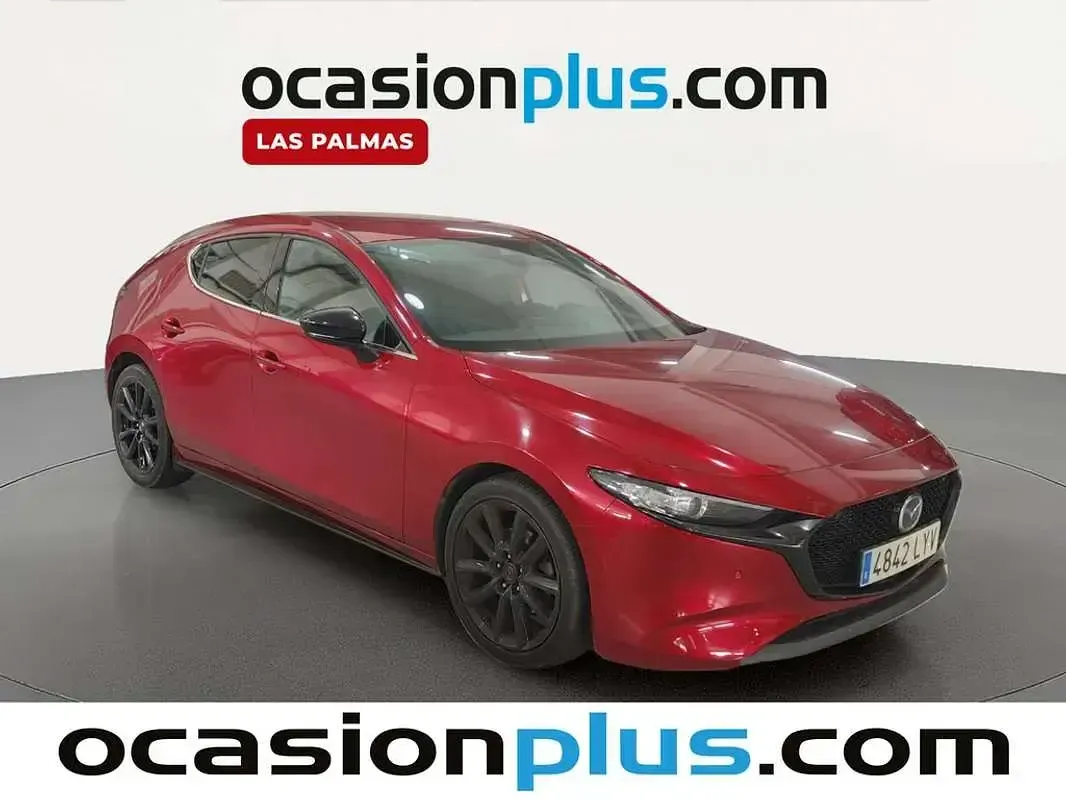 Usado Mazda 3 Homura-Line 122 CV (89 kW) 2022 Rojo Utilitario