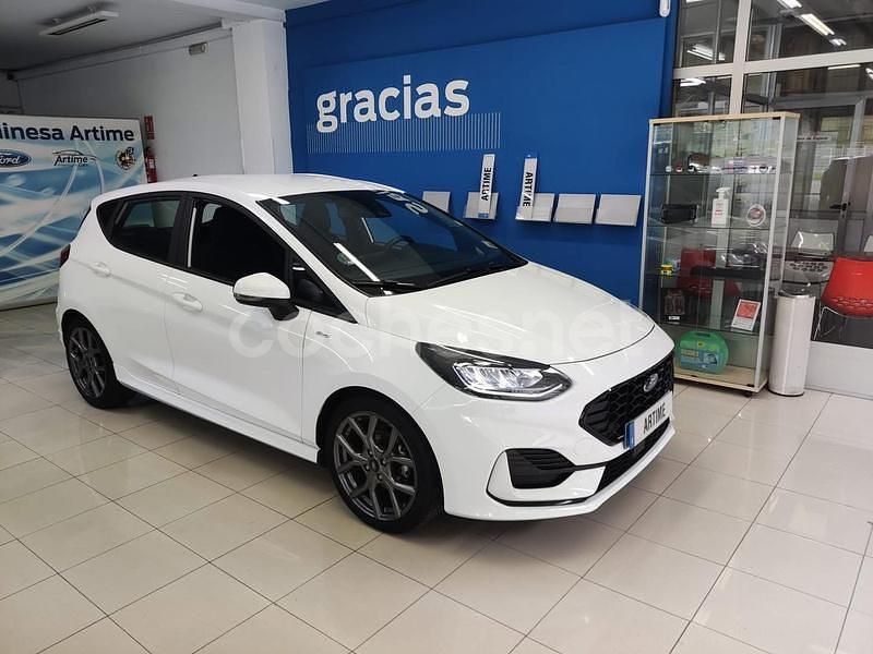 Blanco Usado 2022 Ford Fiesta ST-Line Utilitario | 15.900 € (Precio justo) - Imagen 1/4