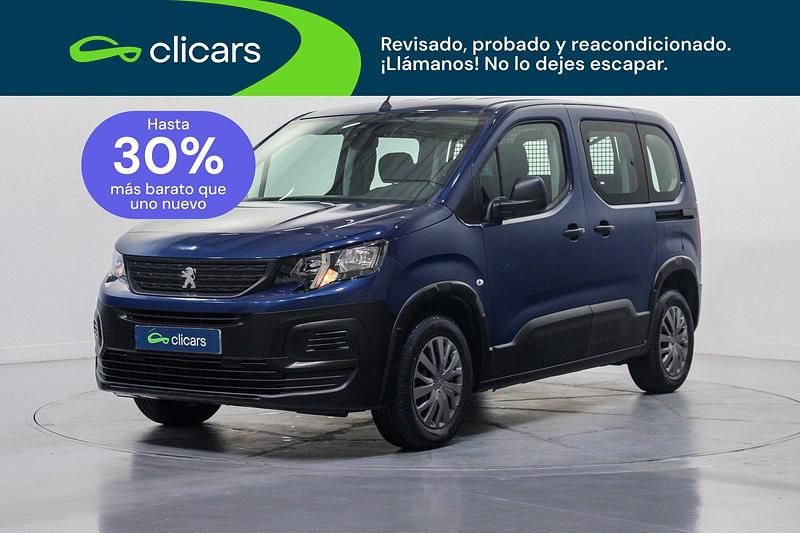 Usado Peugeot Rifter Business-Line 100 CV (73 kW) 2022 Azul Monovolumen