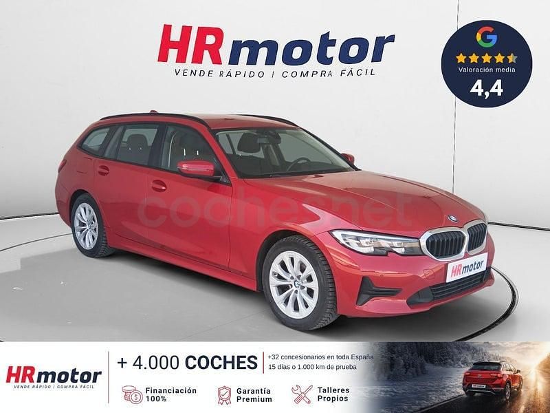 Usado BMW 318 Sport Line 156 CV (114 kW) 2020 Rojo Familiar