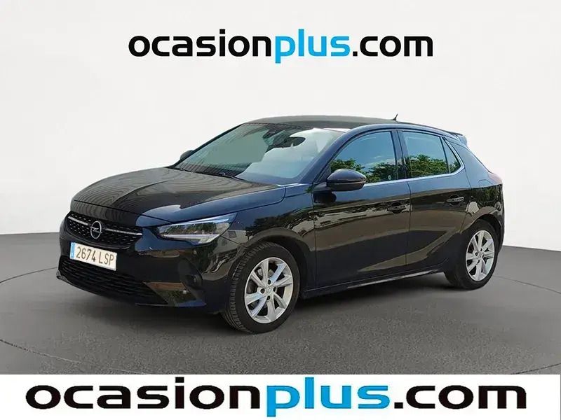 Negro Usado 2021 Opel Corsa Elegance Utilitario | 11.419 € (Precio justo) - Imagen 1/4