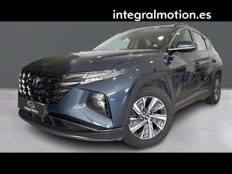 Azul Usado 2022 Hyundai Tucson SUV | 27.500 € (Caro) - Imagen 1/4