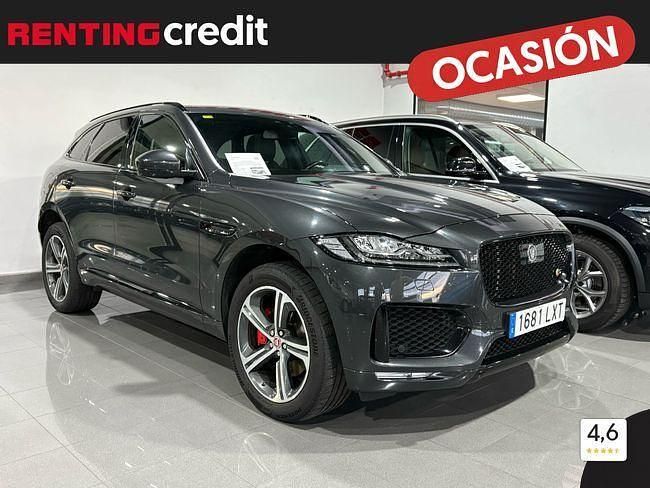 Usado Jaguar F-Pace R-Sport 300 CV (220 kW) 2018 Gris / plata SUV