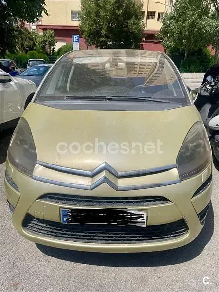 Usado Citroën C4 Picasso Exclusive 110 CV (80 kW) 2007 Amarillo Monovolumen