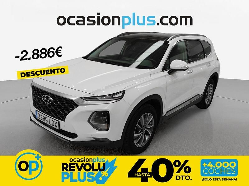 Usado Hyundai Santa Fe Style 200 CV (147 kW) 2020 Blanco SUV