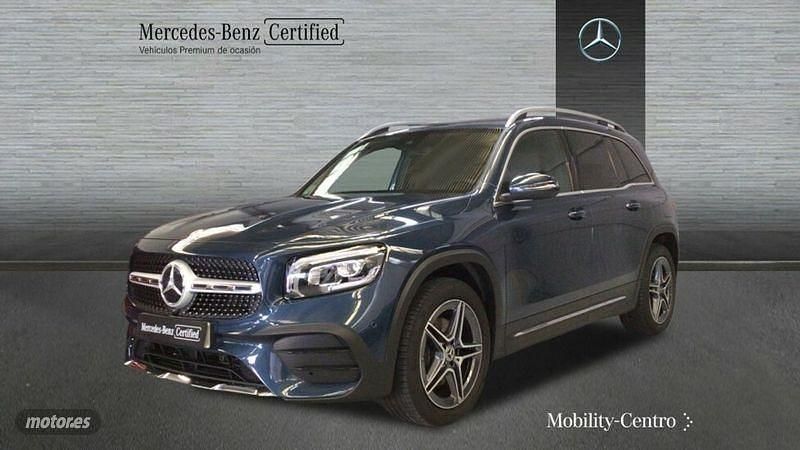 Azul denim Usado 2023 Mercedes GLB200 AMG line SUV | 40.900 € (Precio justo) - Imagen 1/4