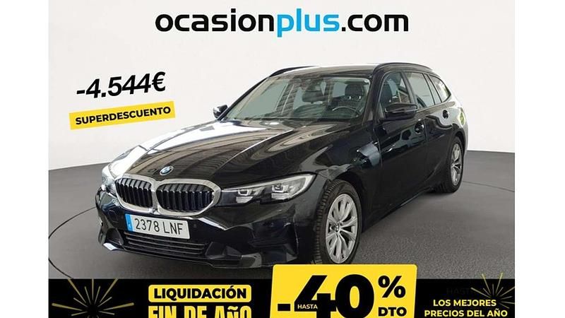 Negro Usado 2021 BMW 320 Familiar | 25.446 € (Super precio) - Imagen 1/4