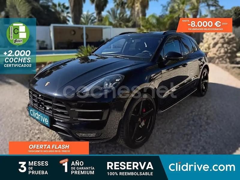 Usado Porsche Macan Turbo 400 CV (294 kW) 2016 Negro SUV