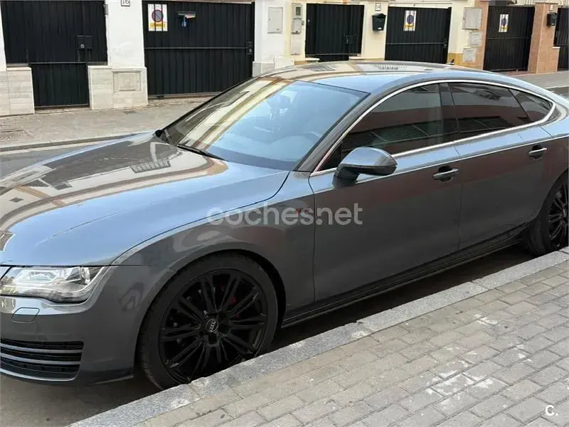 Usado Audi A7 Sportback 204 CV (150 kW) 2013 Gris / plata Utilitario