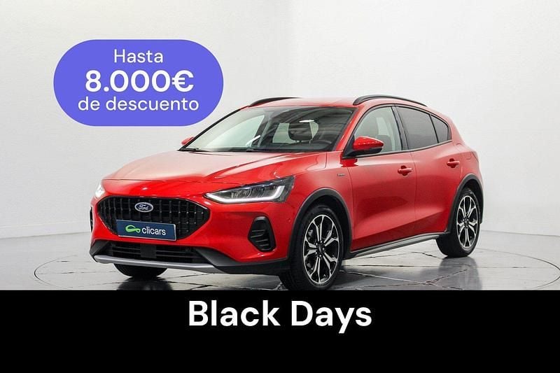 Rojo Usado 2022 Ford Focus Active Familiar | 15.390 € (Super precio) - Imagen 1/4