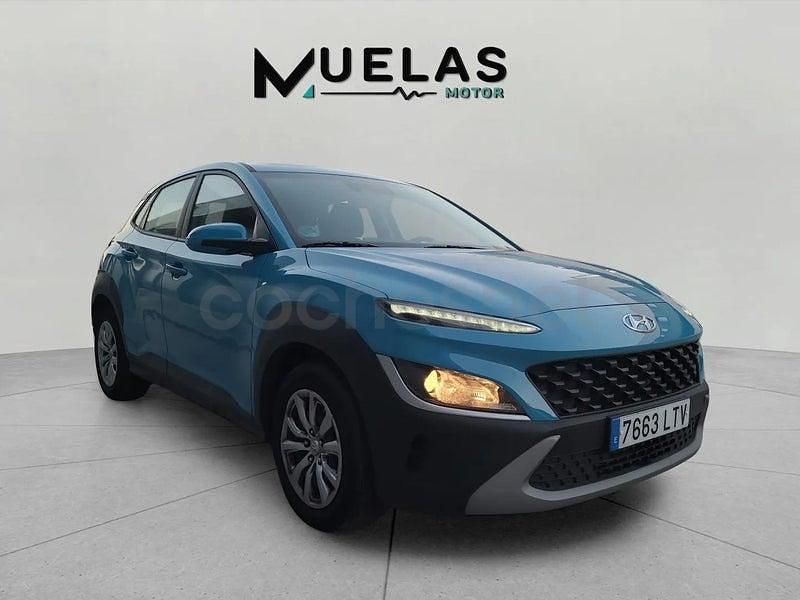 Usado Hyundai Kona 120 CV (88 kW) 2021 Azul SUV