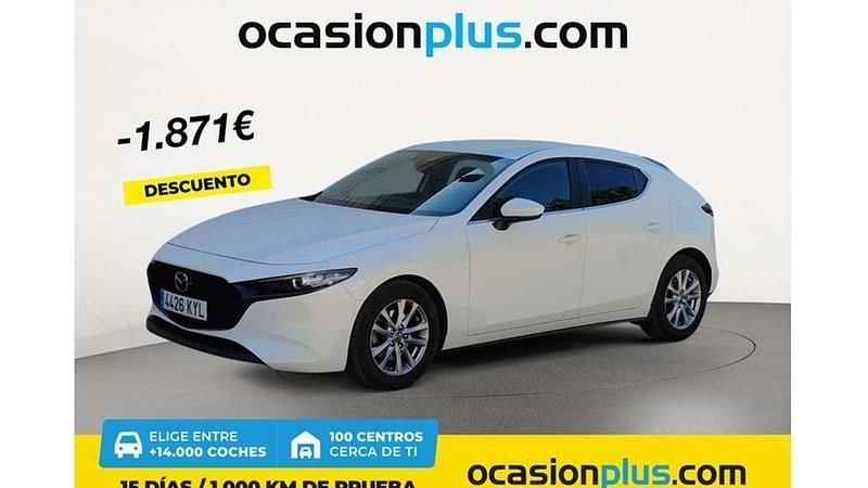 Blanco Usado 2019 Mazda 3 Utilitario | 18.719 € (Precio justo) - Imagen 1/4