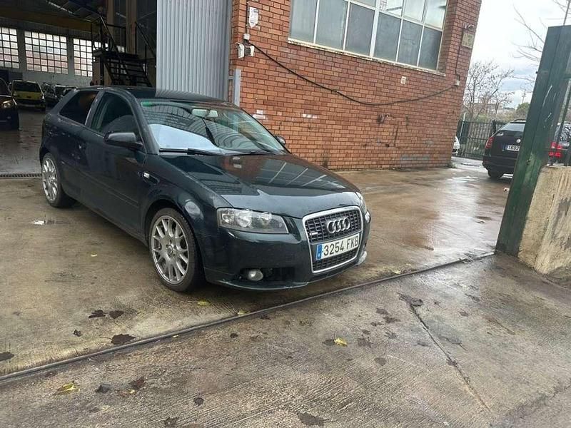 Negro Usado 2007 Audi A3 Ambiente Utilitario | 4900 € (Super precio) - Imagen 1/4