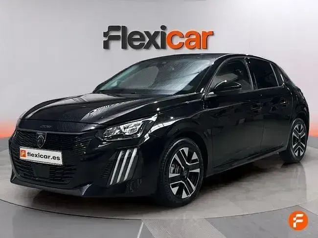 Usado Peugeot 208 Allure 100 CV (73 kW) 2025 Negro Utilitario