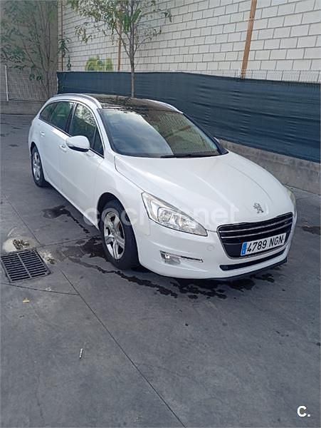 Usado Peugeot 508 SW Access 112 CV (82 kW) 2012 Blanco Familiar