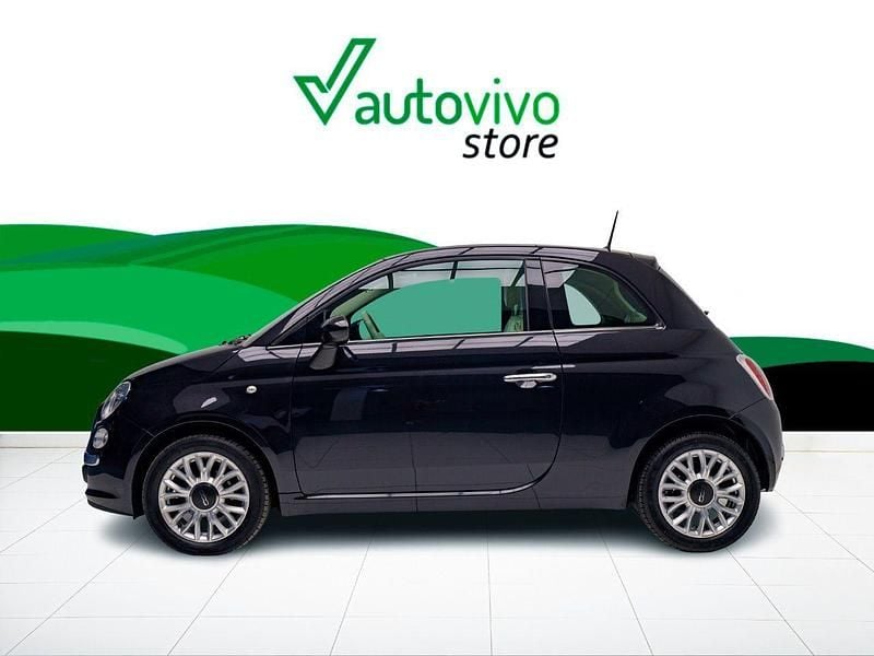 Usado Fiat 500 Lounge 69 CV (50 kW) 2019 Negro Descapotable