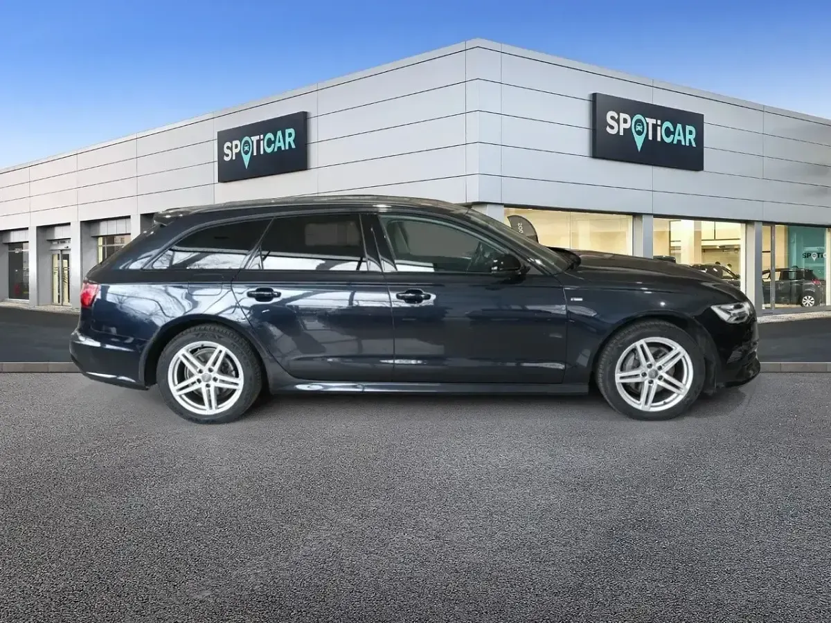 Usado Audi A6 S-Line 190 CV (139 kW) 2017 Azul Familiar