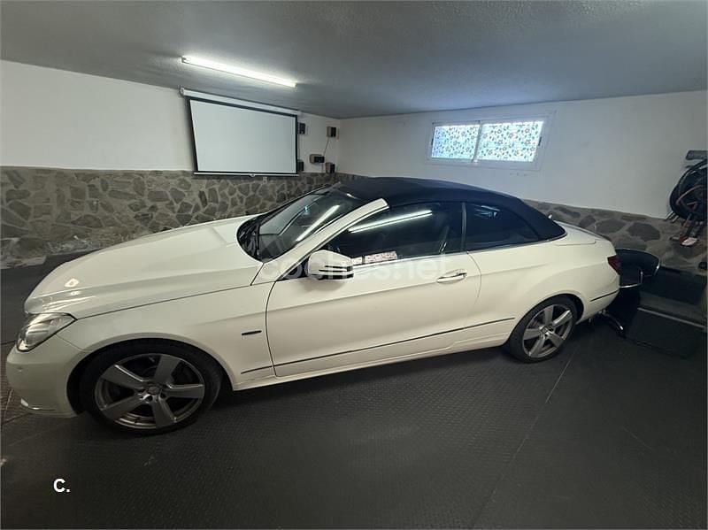 Usado Mercedes E350 Elegance 231 CV (169 kW) 2012 Blanco Descapotable