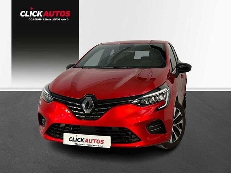 Begagnad Renault Clio V Techno 91 HK (66 kW) 2023 Röd Halvkombi