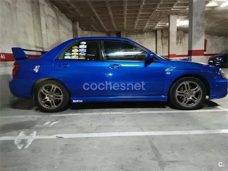 Usado Subaru Impreza 218 CV (160 kW) 2004 Azul Berlina