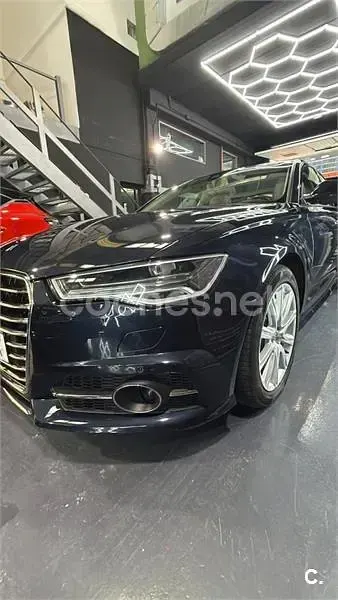 Usado Audi A6 S-Line 333 CV (244 kW) 2016 Negro Berlina