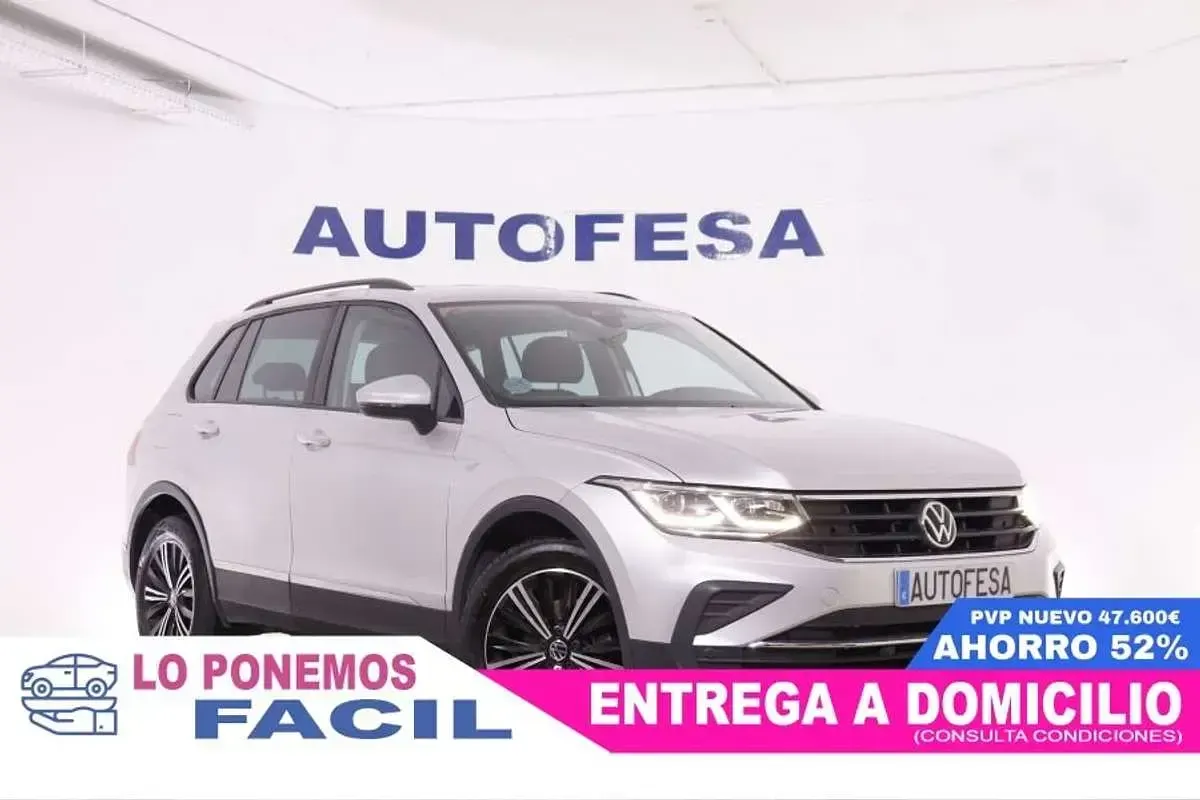 Usado VW Tiguan Life 150 CV (110 kW) 2021 Gris SUV