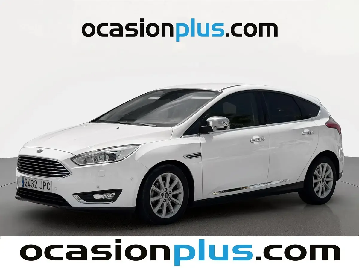 Usado Ford Focus Titanium 125 CV (91 kW) 2016 Blanco Utilitario