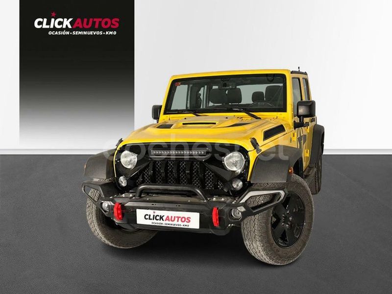Amarillo Usado 2018 Jeep Wrangler Unlimited Sport SUV | 39.600 € - Imagen 1/4