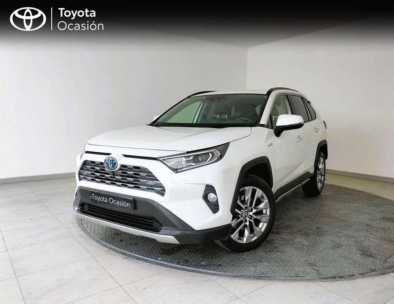Blanco Usado 2020 Toyota RAV4 Hybrid Luxury SUV | 32.990 € (Precio justo) - Imagen 1/4