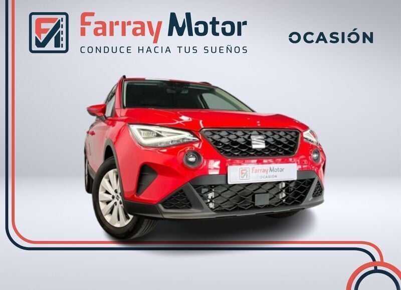 Rojo Usado 2024 Seat Arona Xperience SUV | 18.950 € (Precio justo) - Imagen 1/4