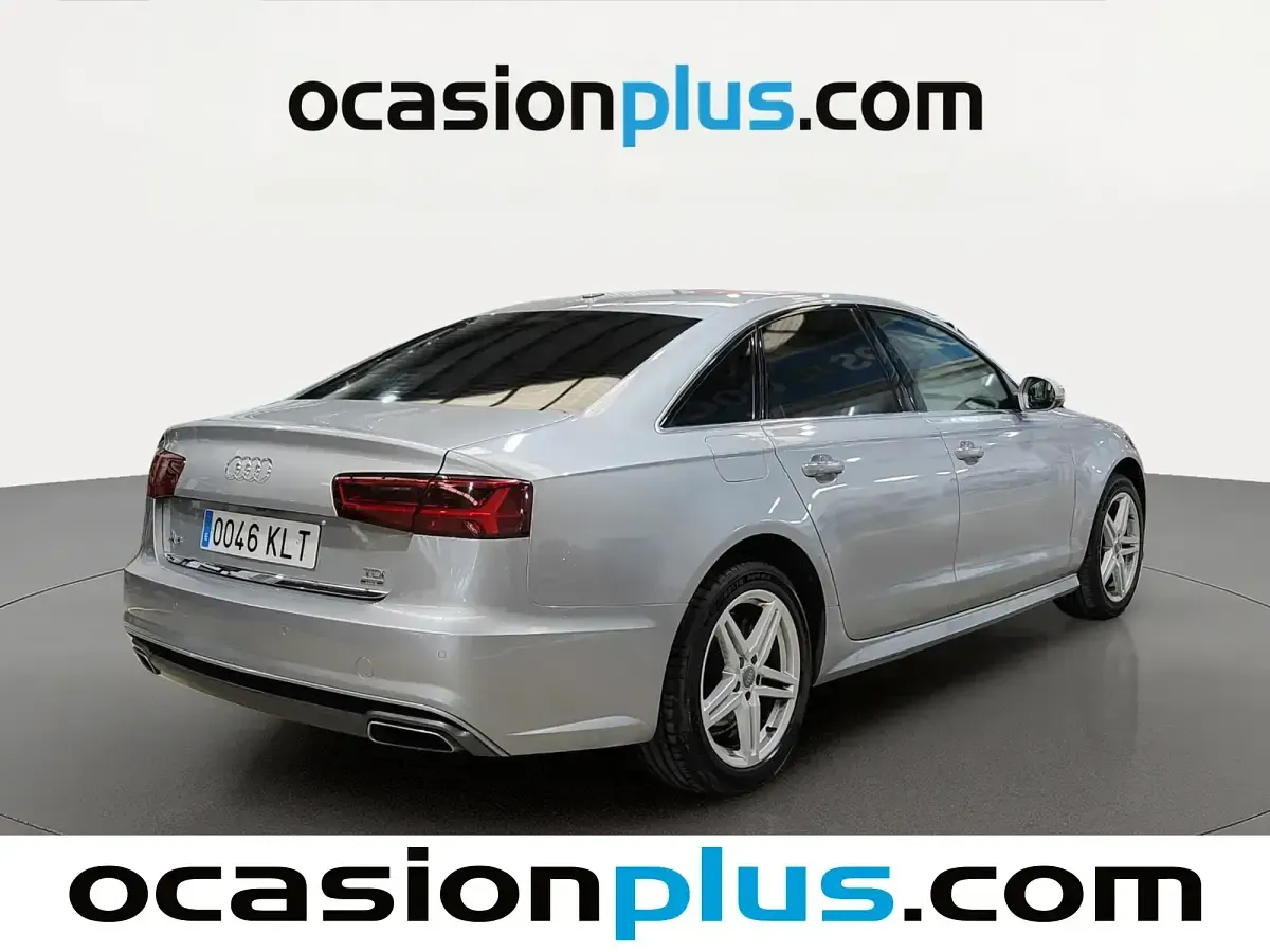 Usado Audi A6 S-Line 190 CV (139 kW) 2018 Gris Berlina