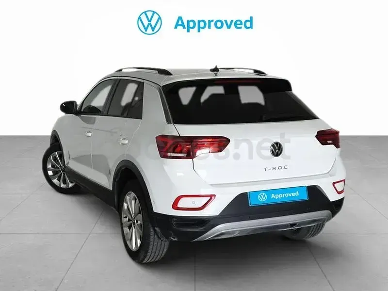 Usado VW T-Roc Life 110 CV (80 kW) 2023 Blanco SUV